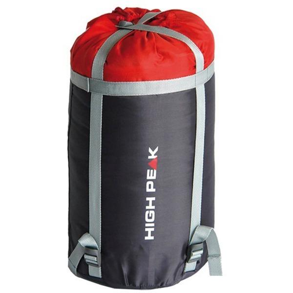 High Peak TR 350, Schlafsack dunkelrot/grau